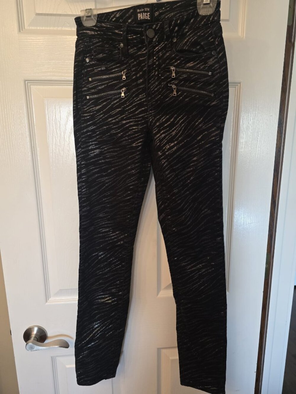 Rosie HW x PAIGE design collaboration Jeans